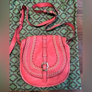 OrYany AMANDA Green Crossbody Messenger Purse Isabella EUC